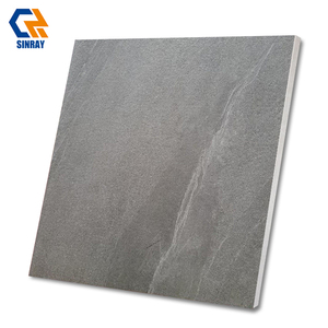 Carreaux de sol intérieurs en <span class=keywords><strong>bois</strong></span> de style rustique moderne pour hôtels, resorts, cours extérieures et piscines, 800x800mm, 9mm d'épaisseur - Product Image 2