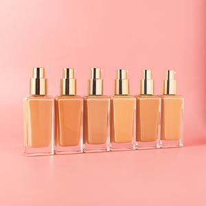 Làm cho logo của bạn trang điểm mụn trứng cá <span class=keywords><strong>Foundation</strong></span> Cream salicylic axit bảo hiểm đầy đủ Matte không thấm nước thuần chay nhãn hiệu riêng nền tảng chất lỏng - Product Image 3