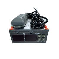 Contrôleur numérique de température et d'humidité STC-3028 AC110-220V, interrupteur double usage pour l'incubation et la régulation de l'élevage de poulets
