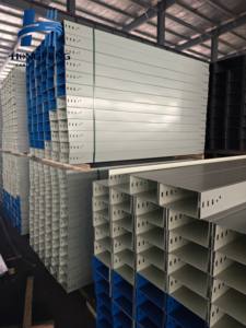 Sistema de gestión de cables de acero moldeado ignífugo con recubrimiento en polvo de ancho personalizado para la instalación de cables en la industria y la construcción - Product Image 6