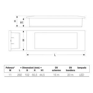 Lámpara de Emergencia Beghelli 11W LED 8H Empotrable con Autodiagnóstico y 3 Años de Garantía - Product Image 3