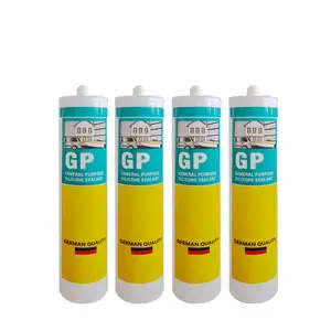 280G Best Sell Acetic Multipurposes Transparent Gp Silicone Sealant Adhesive