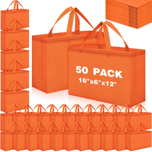 Wholesale Customized <b>Recycled</b> Foldable Eco-friendly Grocery Storage Handbags Female Portable Gift Shopping <b>Bags</b> - Product Image 3