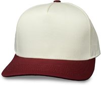 Cusotom Chapeau Snapback vierge bicolore-Casquette de camionneur vierge classique à logo brodé pour hommes et femmes-Casquette de baseball minimaliste