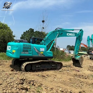 Excavadora de cadenas Kobelco SK200 de 20 toneladas con cazo de excavación, maquinaria de construcción usada - Product Image 6