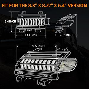Luces LED con Marcador Lateral de Repuesto para Modelos Sahara, <span class=keywords><strong>Rubicon</strong></span>, High Altitude 2018-<span class=keywords><strong>2022</strong></span> - Product Image 6