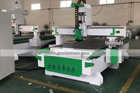 Taiwan Syntec Controller 3d Alucobond Stone CNC Router Machine avec dépoussiéreur