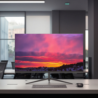 Moniteur de bureau professionnel IPS de 31.5 pouces avec interface DVI à taux de rafraîchissement de 75Hz 99% SRGB pour les jeux-Nouveau