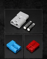 Enchufe de batería solar, Conector de doble enchufe de alimentación, rojo/gris, 30A, 40A, 50A, 120A, 175A, 350A