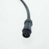 Conector Circular M12 para Exteriores, Impermeable IP68, Macho/Hembra, 2 Pines, Corriente Nominal 10A, Latón, Panel Inteligente