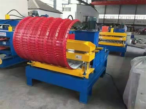 Malaysia Roofing <strong>Sheet</strong> Curved Large Span Panel Making <strong>Machine</strong>,Hydraulic <strong>Roof</strong> <strong>Sheet</strong> Crimping <strong>Arching</strong> <strong>Machine</strong> - Product Image 2