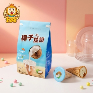 Fornitore di caramelle cono gelato al cioccolato con gusto misto personalizzato all'ingrosso per bambini - Product Image 3