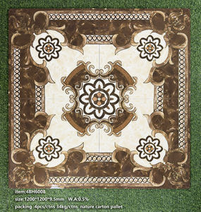 Matte rustikale Keramik Porzellan Ganzkörper quadratische Bodenfliesen Großhandel 600x600 grau rutsch feste Marmor Bodenfliesen auf Lager - Product Image 4