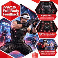 Arena Permainan Realitas Campuran Multiplayer MR CS, Headset VR, Lokomosi Fisik, Mode Kooperatif dan Kompetitif, Taman Hiburan, Mal