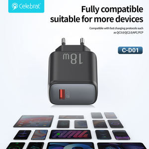 EU US UK PD <span class=keywords><strong>18W</strong></span> QC3.0 Portable Fast Mobile Type USB C Cell Phone Wall Charger Adapter pour <span class=keywords><strong>Apple</strong></span> iPhone Samsung - Product Image 4