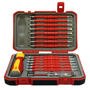 Jeu de <span class=keywords><strong>tournevis</strong></span> isolés 29 en 1, <span class=keywords><strong>tournevis</strong></span> cruciforme et plat, outils d'<span class=keywords><strong>électricien</strong></span>, outils de réparation ménagers, <span class=keywords><strong>tournevis</strong></span> de télécommunication - Product Image 1