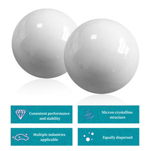 Perles de zircone/médias de meulage en céramique de zircone/boules de zircone boule d'oxyde de zirconium 0.1-60mm perles de zircone zro2 - Product Image 3