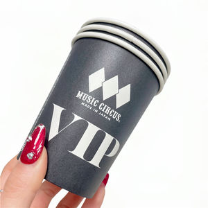 Papier Carton papier tasse jetable Double paroi tasse à café isolé emporter tasse à café - Product Image 6