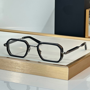 Lunettes <span class=keywords><strong>de</strong></span> <span class=keywords><strong>lecture</strong></span> optiques plates rétro <span class=keywords><strong>de</strong></span> luxe pour hommes et femmes avec protection anti-lumière bleue, monture métallique, lunettes optiques <span class=keywords><strong>de</strong></span> créateur tendance - Product Image 5