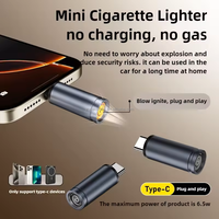 Nouvel adaptateur allume-cigare portable OTG extérieur amélioré Type-C mâle avec sécurité à trou de serrure, allumage par gonflage, fabriqué en Chine, Guatemala