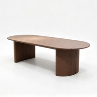 Ensemble de table et chaises de salle à manger d'extérieur en alliage d'aluminium, meubles modernes imperméables pour restaurant, hôtel, villa, patio, jardin