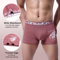 Pour Careuokin haute qualité Polyester Boxer sous-vêtements 12 pièces douzaine Pack respirant couleurs XXL 3XL taille adulte en gros