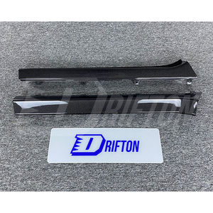 Seuils de porte en fibre de carbone JDM pour kits d'intérieur Nissan GTR R35 - Product Image 1