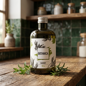 Extrait liquide non alcoolisé filtré BOTANICA-SANTOREGGIA aux feuilles savoureuses de thym méditerranéen pour cocktails professionnels - Product Image 3