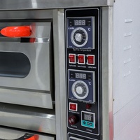 Équipement industriel de boulangerie Four professionnel à deux étages pour pizzas et pains à vendre