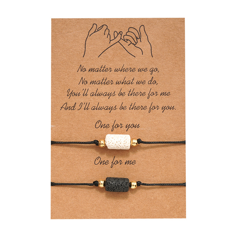 4 pezzi/set parole d'amore regolabili fatte a mano perline braccialetto di corda luminosa per ragazze adolescenti amicizia festa di compleanno regalo di gioielli  36