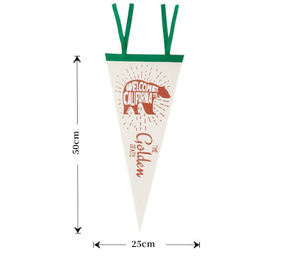 Diseño personalizado estilo de camping Bandera de fieltro al por mayor banners de fiesta para uso doméstico - Product Image 6