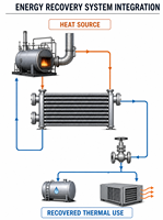 Centrale de données conteneurisée avec chaudière de récupération de chaleur CHP pour fabricant/fournisseur/usine de générateurs