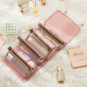 大容量网布化妆袋储物袋防水批发旅行袋定制女士化妆包 - Product Image 6