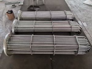 Peças de aço inoxidável destacáveis do tipo BEU do pacote do tubo para a substituição do permutador de calor do Shell e do tubo - Product Image 2