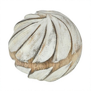 Fabricación y proveedor de bolas de calidad avanzada, bola decorativa de madera para mesa, decoración de objetos de oficina para el hogar, gran oferta - Product Image 1
