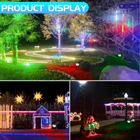 Lampes solaires RGB en gros pour jardin, éclairage LED extérieur pour pelouse, lumières de paysage à changement de couleur, étanches IP65 pour chemins et piquets lumineux