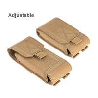 6 "pochette de téléphone portable 8000D Nylon Molle étui de support de téléphone pour iPhone 11 Pro X XS Max XR 7 8 6/6s Plus