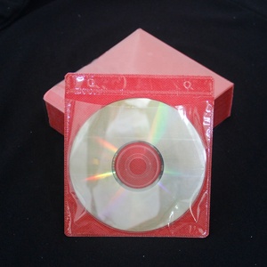 Manchons en plastique pour <span class=keywords><strong>cd</strong></span> et dvd, non tissé, coloré, transparent, double face, 50 pièces - Product Image 5