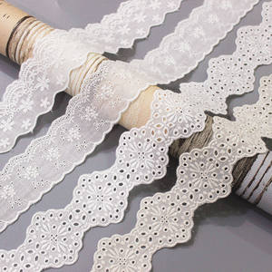 <span class=keywords><strong>Cinta</strong></span> de encaje de algodón festoneada <span class=keywords><strong>con</strong></span> <span class=keywords><strong>ojales</strong></span> RYL al por mayor <span class=keywords><strong>para</strong></span> <span class=keywords><strong>cortinas</strong></span> y proyectos de costura DIY - Product Image 1
