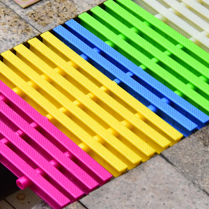 Customized Color ABS Gutter and <strong>Overflow</strong> Drain <strong>Grating</strong> for Swimming Pools Colorful Pool Tools &amp; Accessories - Product Image 2