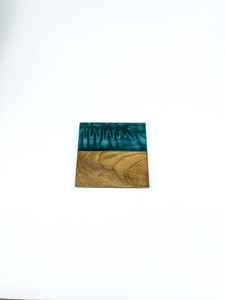 Juego de Posavasos Rústicos de Resina Natural, Ideales para Mesas de Centro, Mesas de Comedor y Encimeras de Cocina, con Resina Única Hecha a Mano - Product Image 3