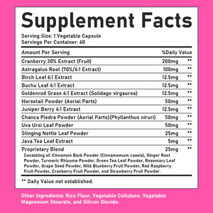 Capsules de détoxification et de réparation des reins à marque privée avec canneberge, favorisant une santé rénale globale - Product Image 2