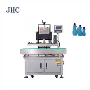 Máquina Tapadora de Botellas Automática Eléctrica de Cuatro Ruedas Motorizadas y Ajustables para Botellas de Metal, Plástico, Vidrio y Madera, para Alimentos y Productos Químicos - Product Image 4