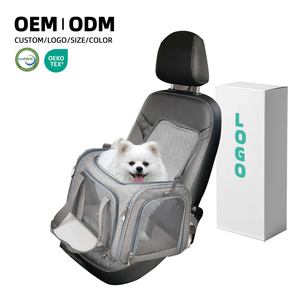 Housse de siège écologique <span class=keywords><strong>pour</strong></span> chien et chat Cage de sac de voiture personnalisée lavable et étanche OEM ODM - Product Image 1