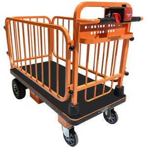 OEM Customizable Garden Cart Four-Wheel Warehouse <b>Trolley</b> Efficient Heavy Load Moving Solution - Product Image 3