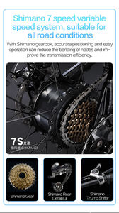 Vélo électrique pliable de 20 pouces pour adultes, 48V, 250W, 750W, 750 ah, Suspension complète, e-bike, avec pneus larges, pour entrepôt dans l'ue - Product Image 6