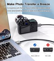 Usine USB3.1 Type-C USB 3.0 Micro B 1m Câble de synchronisation de charge rapide Tresse de gaine en PVC pour disque dur Type C Câble de données Micro B