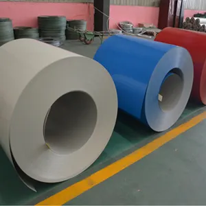 Hot Sale Mild Prepainted Gi Ral 1022 9015 5002 5016 9002 White Ppgi/ppgl Galvanized Color Coated Steel Coil For Cars