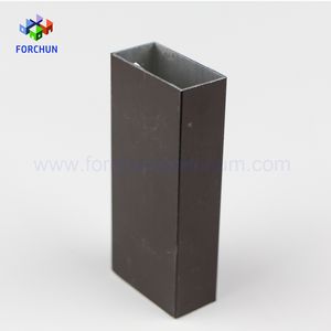 Perfiles de tubos de <span class=keywords><strong>aluminio</strong></span> marrón 40X20 50X25 80X40 Tubos de <span class=keywords><strong>aluminio</strong></span> rectangulares Extrusión 150X50 Tubos de <span class=keywords><strong>aluminio</strong></span> cuadrados - Product Image 4