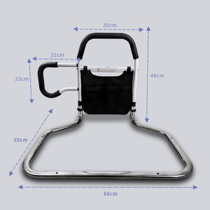 Barra de Apoyo para Cama Pulse Health de 48 cm de Altura con Luz para Personas Mayores, Dispositivo de Asistencia para Prevenir Caídas - Product Image 1